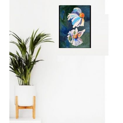 Bogumiła Szufnara - obrazy akryl - Kwiaty-obraz akrylowy foto #3