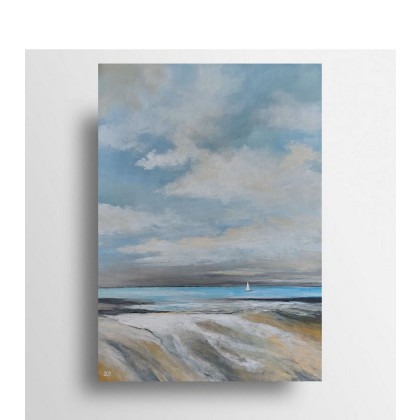 Paulina Lebida - obrazy akryl - Morze -obraz akrylowy 70/50 cm foto #1