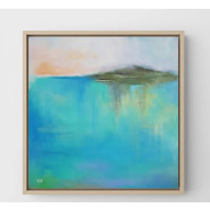 Pejzaż   - obraz akrylowy 50/50 cm