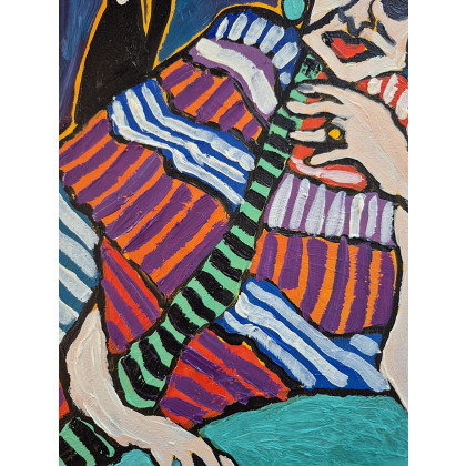 Marlena Kuć - obrazy olejne - tam gdzie czuwają koty foto #4