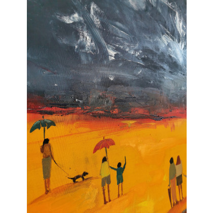 Przemysław Michalczuk - obrazy akryl - Lazurowe klify 2 foto #1