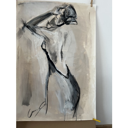 Studio.Sensual - obrazy tech. mieszana - Lady - 100x70. foto #3