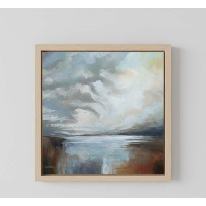 Paulina Lebida - obrazy akryl - Cisza o poranku - obraz akrylowy 60/60 cm foto #1