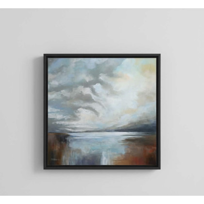 Paulina Lebida - obrazy akryl - Cisza o poranku - obraz akrylowy 60/60 cm foto #3