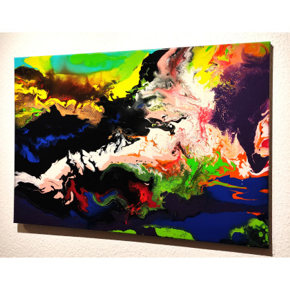 Felix Guenther - obrazy akryl - Color storm of memories foto #1