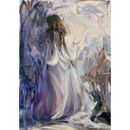 POMIĘDZY, Jolanta Strzelczyk, obrazy olejne