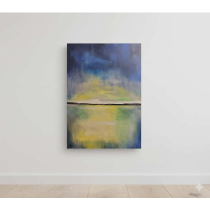 Paulina Lebida - obrazy akryl - Abstrakcja - obraz akrylowy 70/50 cm foto #3