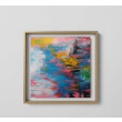 Abstrakcja - obraz akrylowy 120/120 cm
