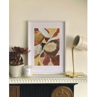 Akwarela Akwarelka Obraz pt: Ostatni Taniec Liści