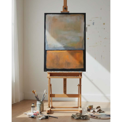 Abstrakcja - obraz akrylowy 100/70 cm, Paulina Lebida, obrazy akryl