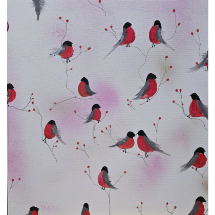 Ewa Mościszko - obrazy akryl - Wiosenna komozycja foto #4