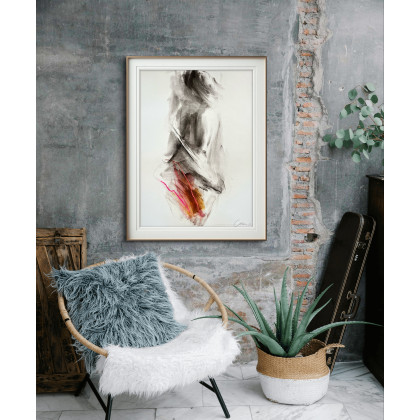 Studio.Sensual - rysunek węglem - Lady - 50x70, foto #1