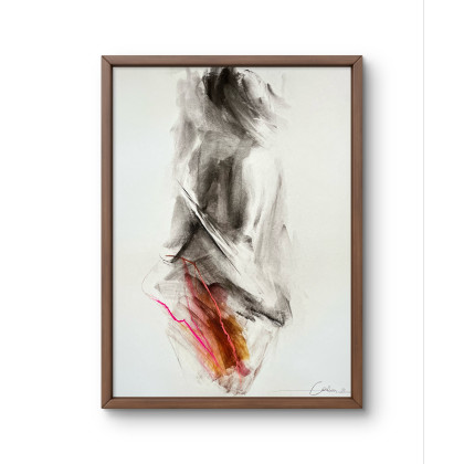 Studio.Sensual - rysunek węglem - Lady - 50x70, foto #2