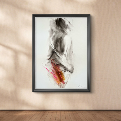 Studio.Sensual - rysunek węglem - Lady - 50x70, foto #6