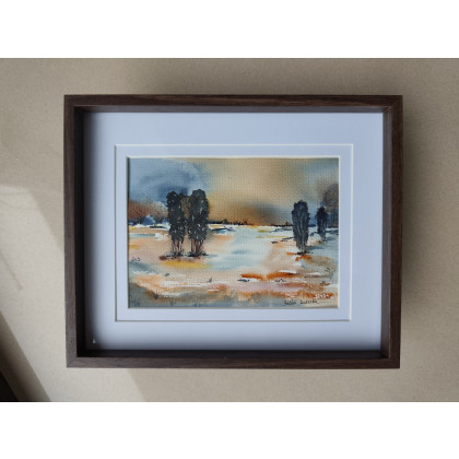 Beata Rudecka - obrazy akwarela - Akwarela Akwarelka Obraz pt. Współistnienie foto #4