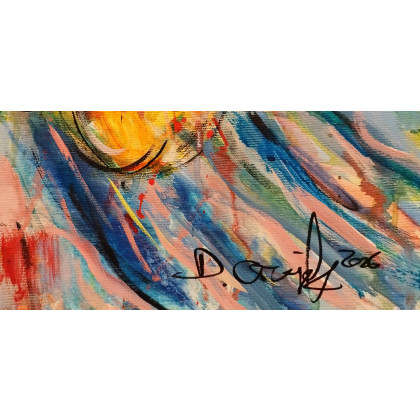 Dariusz Grajek - olej + akryl - Śniadanie wioślarzy.... foto #2