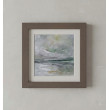 Morze -  akwarela formatu 15/15 cm