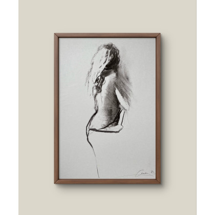 Studio.Sensual - rysunek węglem - Lady - 50x70, foto #4