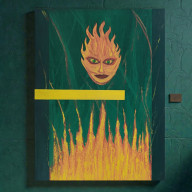 Strażniczka przemiany, 75x55 cm