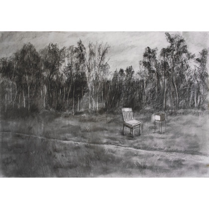 bez tytułu, Bogna Woskowicz, rysunki tech.mieszana