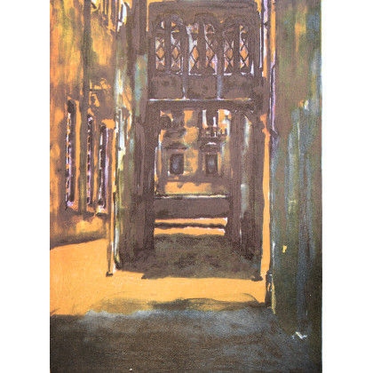 bez tytułu, Bogna Woskowicz, grafika warsztatowa