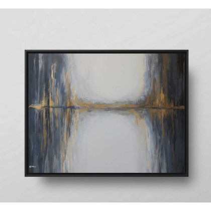 Złoty las- obraz akrylowy 70/100 cm, Paulina Lebida, obrazy akryl