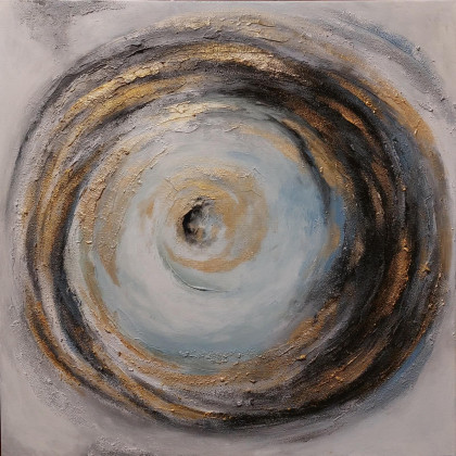 Paulina Lebida - obrazy akryl - Abstrakcja - obraz akrylowy 60/60 cm foto #3