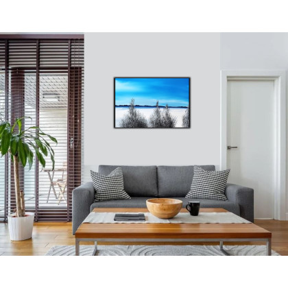 Felix Guenther - obrazy akryl - Quiet winter season foto #2