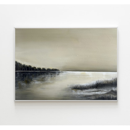 Katarzyna Stanisławek - obrazy akryl - Szept krajobrazu, 50x70, akryl na płótnie foto #2