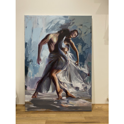 Jolanta Strzelczyk - obrazy olejne - W TAŃCU foto #1