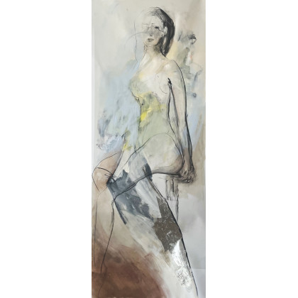 Studio.Sensual - obrazy tech. mieszana - Woman - 130x60 foto #1