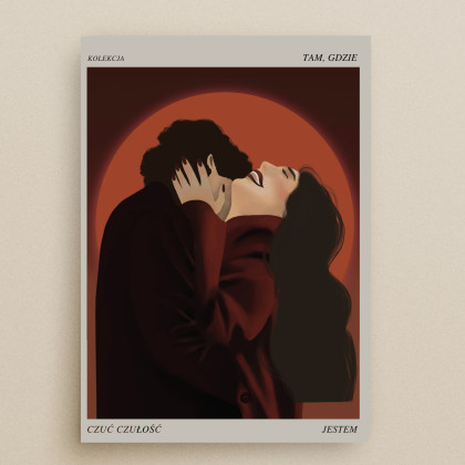 Plakat Czuć czułość 29,7x42 cm A3, Iga Płachta, plakaty