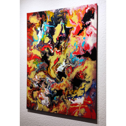 Felix Guenther - obrazy akryl - Soulscape in motion foto #1