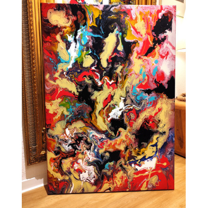 Felix Guenther - obrazy akryl - Soulscape in motion foto #2