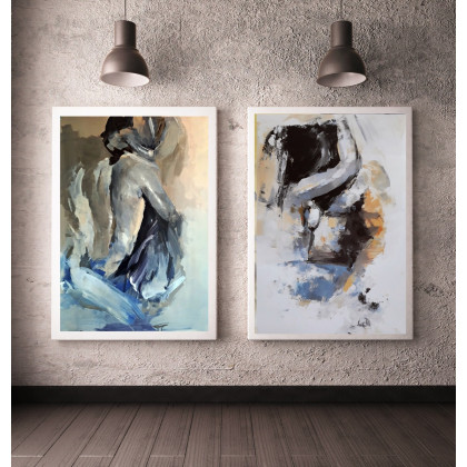 Komplet Inkografii 50x70cm, Studio.Sensual, wydruki na papierze