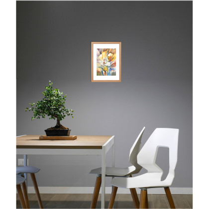 Joanna Tomczyk - obrazy akwarela - Kolorowy rozkwit, Akwarela A4 foto #1