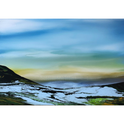 On the edge of the silent world, Felix Guenther, obrazy akryl