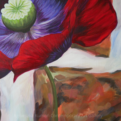 Agnieszka Kumoń - obrazy akryl - Portret Maku foto #3