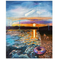 Zachód słońca nad BerzdorferSee