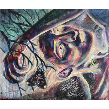 Bardziej w sobie, Agnieszka Kumoń, obrazy tech. mieszana