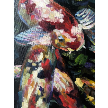 Agnieszka Kumoń - obrazy olejne - Koi foto #2