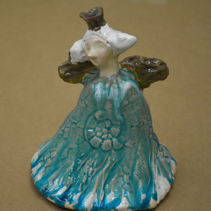 Anawa-art - rzeźby - Anioł Przyjaciel. Ceramiczna rzęźba foto #2