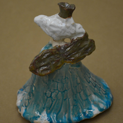 Anawa-art - rzeźby - Anioł Przyjaciel. Ceramiczna rzęźba foto #4