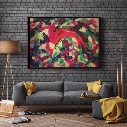 Accumulation, Agnieszka Kumoń, obrazy akryl