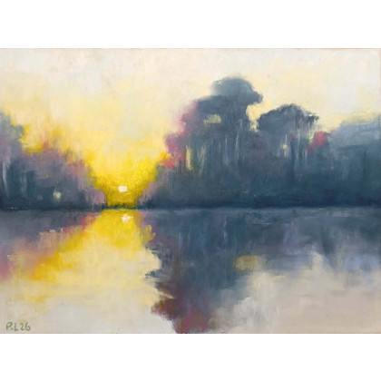 Paulina Lebida - pastele suche - Pejzaż -rysunek pastele foto #1