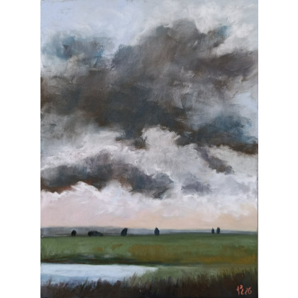 Paulina Lebida - pastele suche - Pejzaż -rysunek pastele foto #1