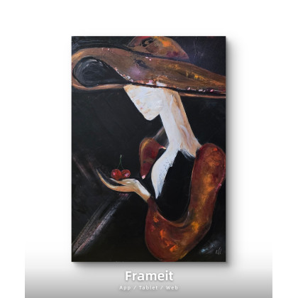 Ewa Mościszko - olej + akryl - Soulmates foto #2