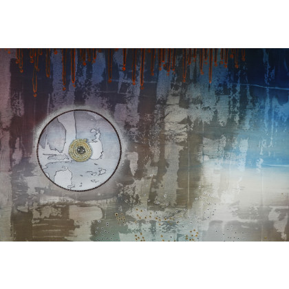 Aleksandra Semeniuk  - obrazy tech. mieszana - Roman już pojechał foto #4