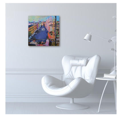 Krystyna Mościszko - obrazy akryl - Rzym foto #1