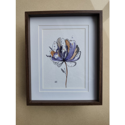 Beata Rudecka - obrazy akwarela - Akwarela Akwarelka Obraz pt: Harmonia Umysłu foto #4